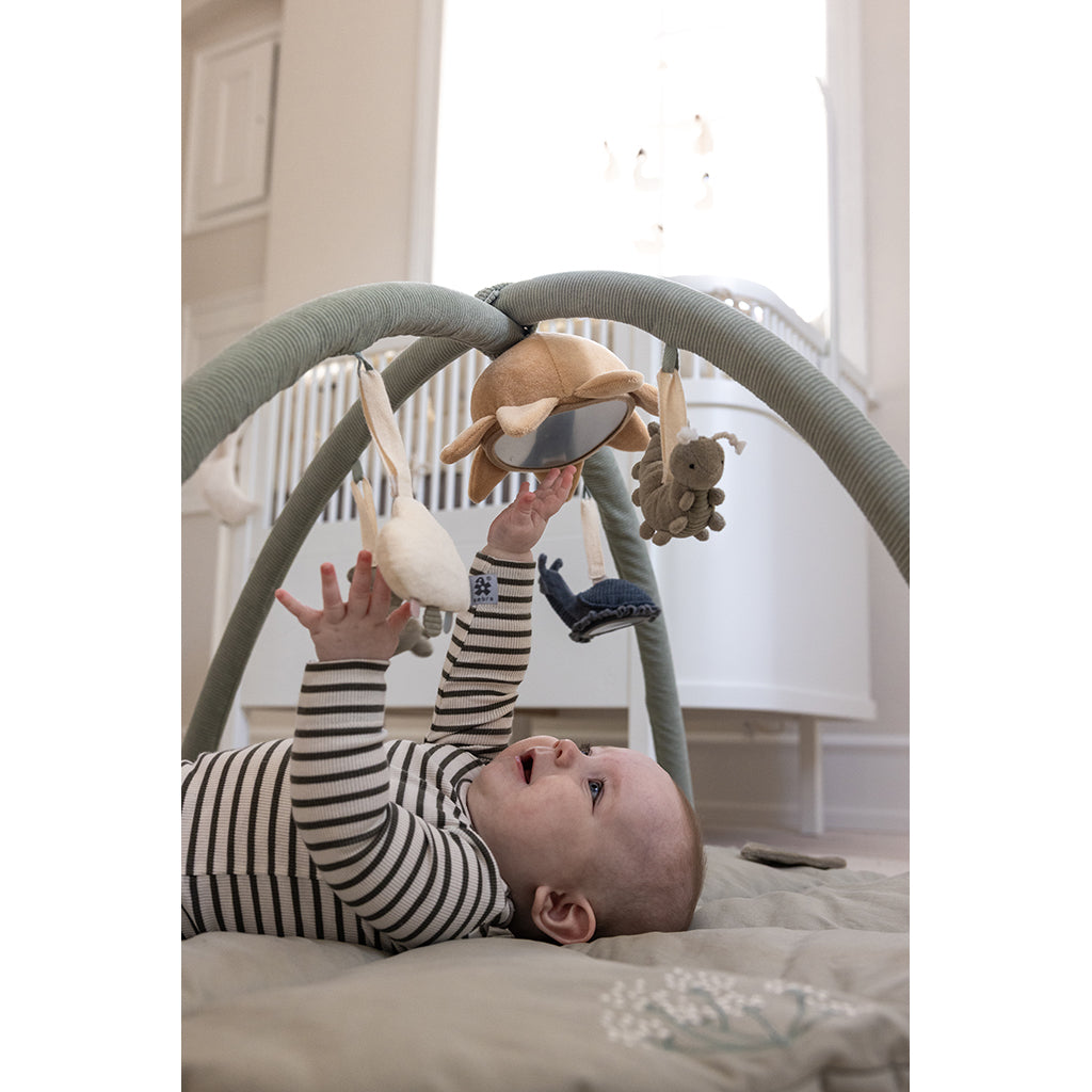 Sebra aktivitetslegetæppe, stof - Woodland