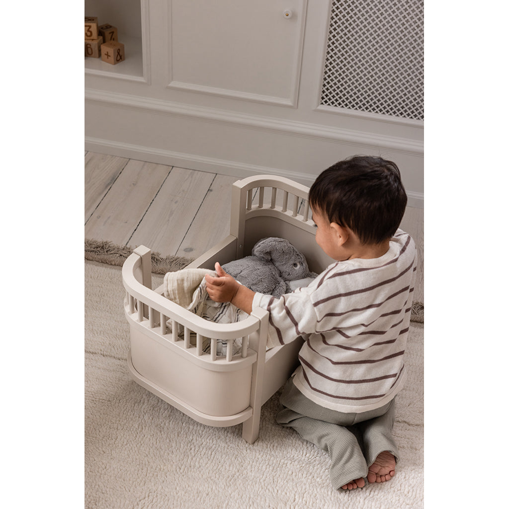 Sebra dukkesengen + madras, Birchbark Rose