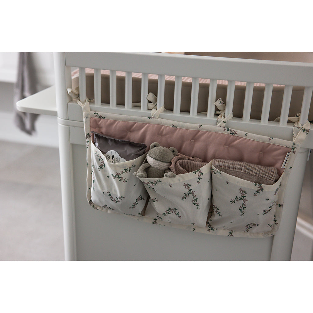 Sebra organizer m 3 lommer, OCS - Powder blossom