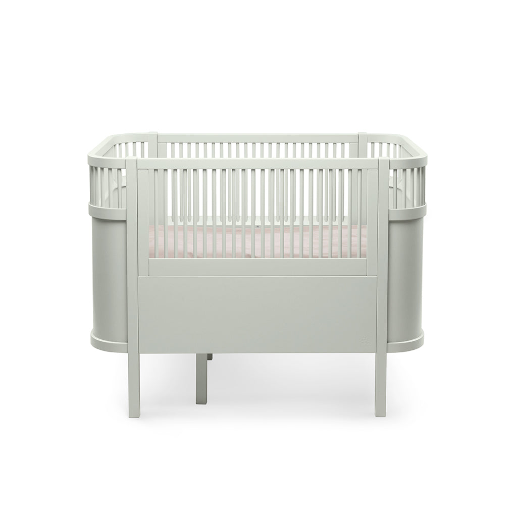 Sebra seng, baby og Jr. - Mist green