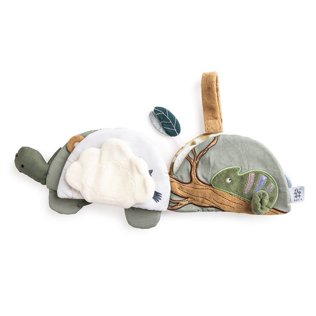 Sebra Stof-aktivitetsbog, skildpadden Turbo