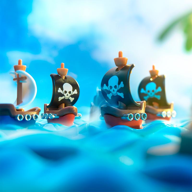 SmartGames spil, Pirates Crossfire