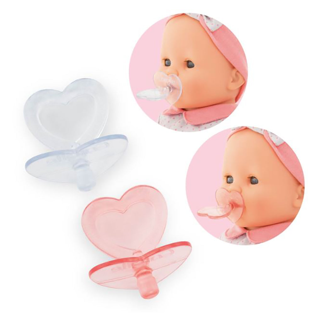 Corolle dukketilbehør, Mon Grand - Suttesæt m 2 stk.