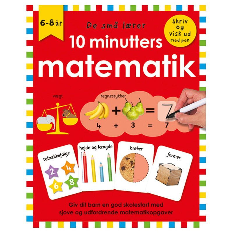 De små lærer, Skriv og visk ud - 10 minutters matematik