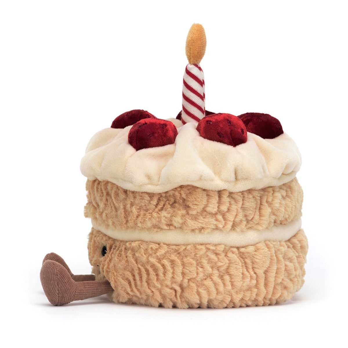 Jellycat bamse, Amuseable Birthday cake - 16 cm