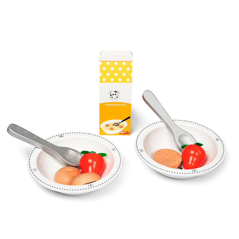 MaMaMeMo legemad i træ, Koldskål sæt