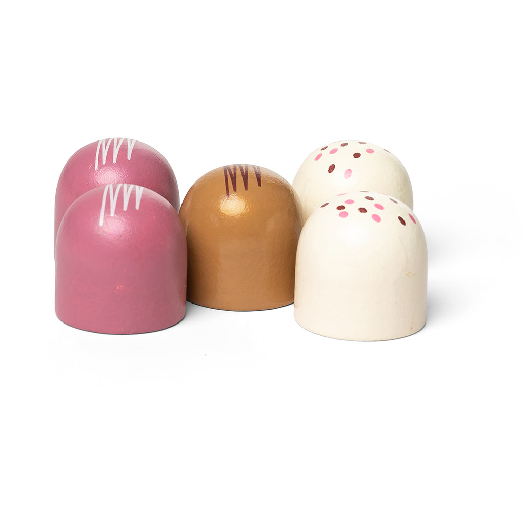 MaMaMeMo legemad i træ, Ruby flødeboller