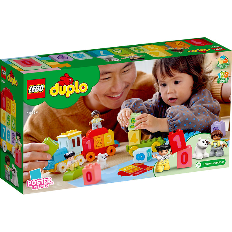 LEGO® DUPLO® Creative Play, Tog med tal – lær at tælle - for de mindste
