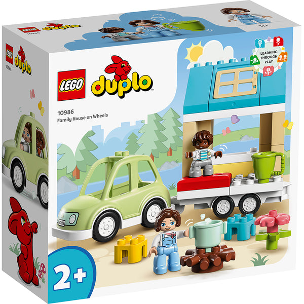 detail kage konkurrence LEGO ® Duplo Town, Familiehus på hjul - Lirum Larum Leg