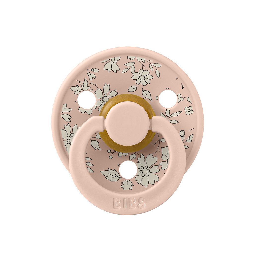 Bibs Liberty, 2-pak Colour, sutter i naturgummi, str. 2 - Capel - Blush Mix