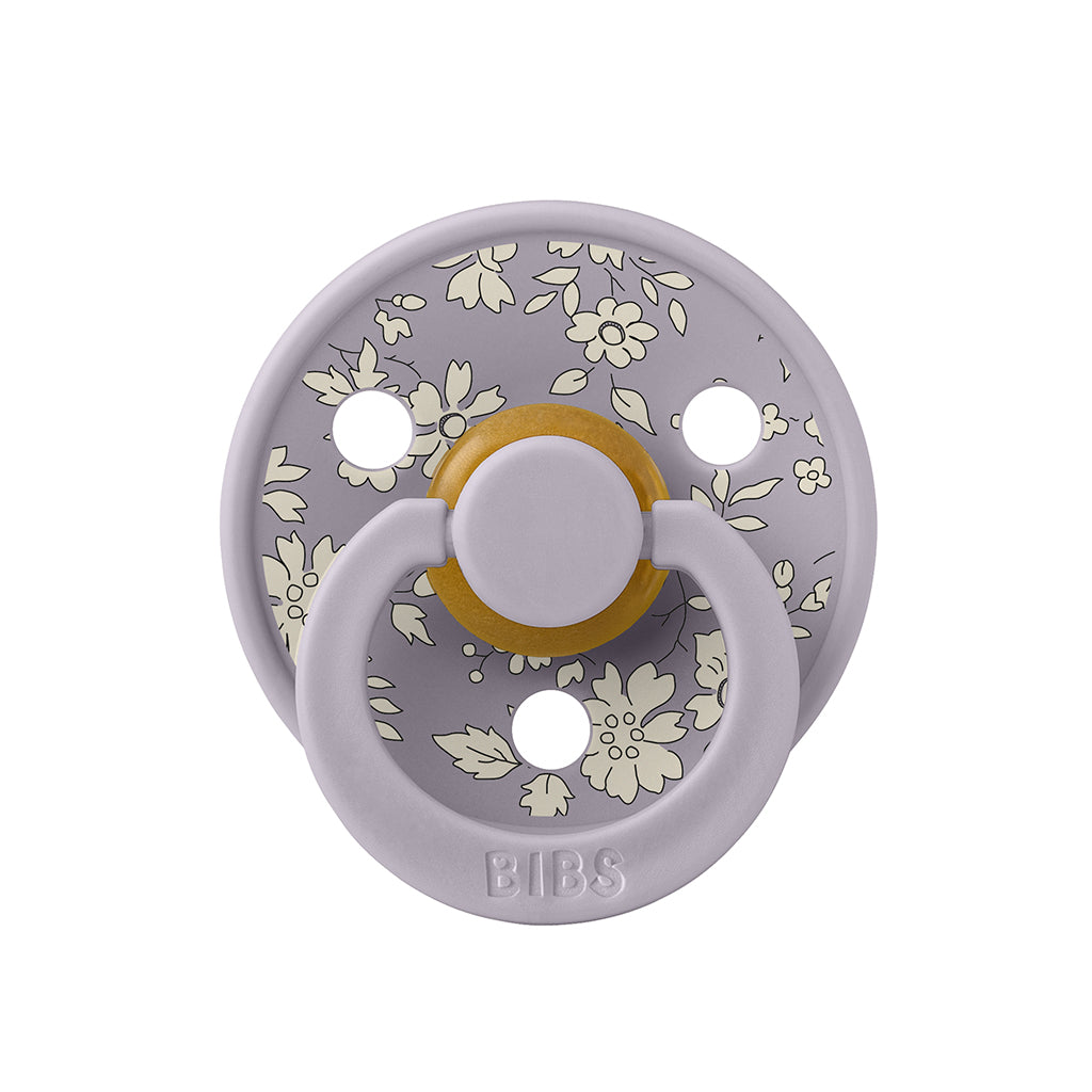 Bibs Liberty, 2-pak Colour, sutter i naturgummi, str. 2 - Capel - Fossil Grey Mix