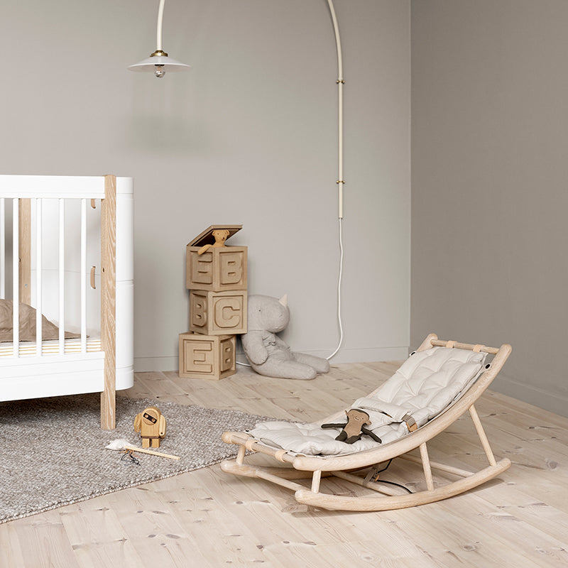 Oliver Furniture, Wood Baby & junior vippestol - Eg/natur