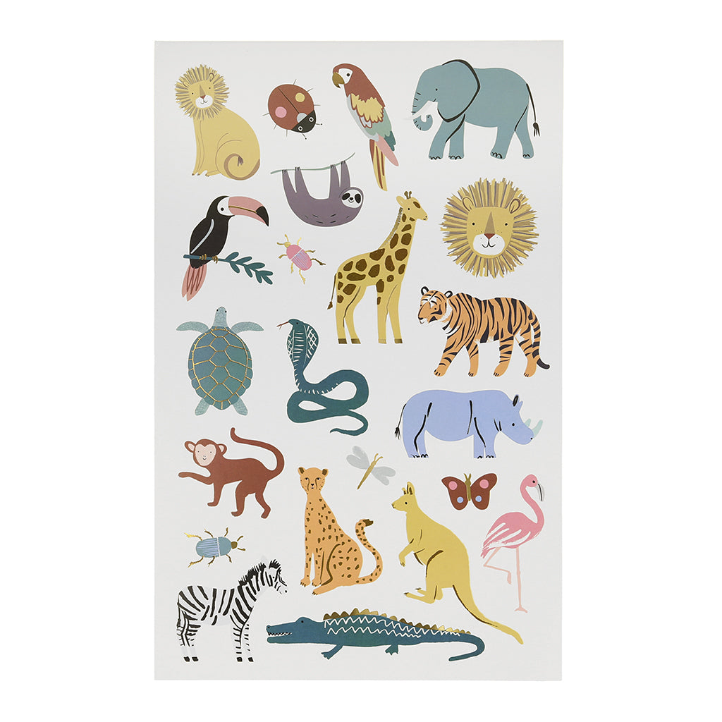 Meri Meri tatoveringer, Vilde dyr