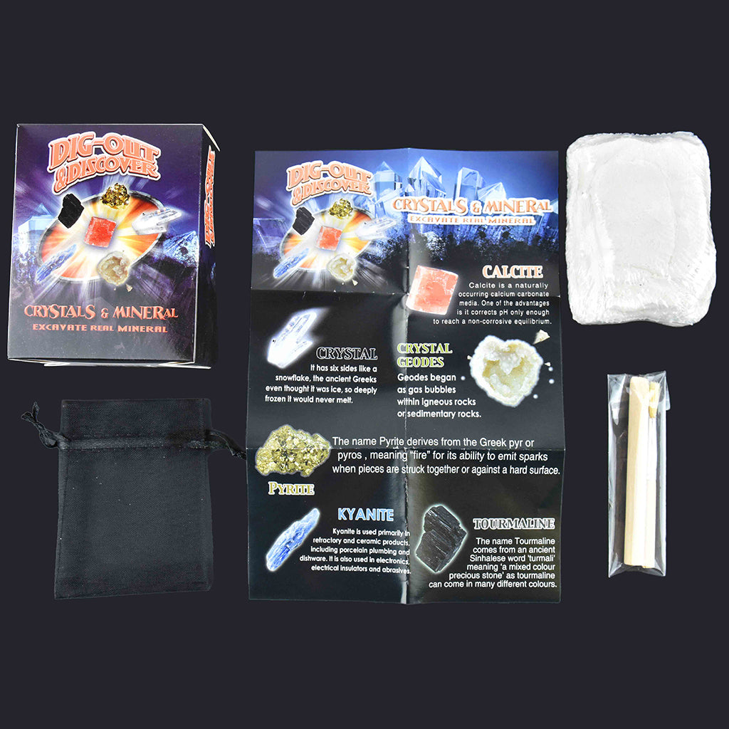 Robetoy hak-og-find, assorteret fund eller ædelstene