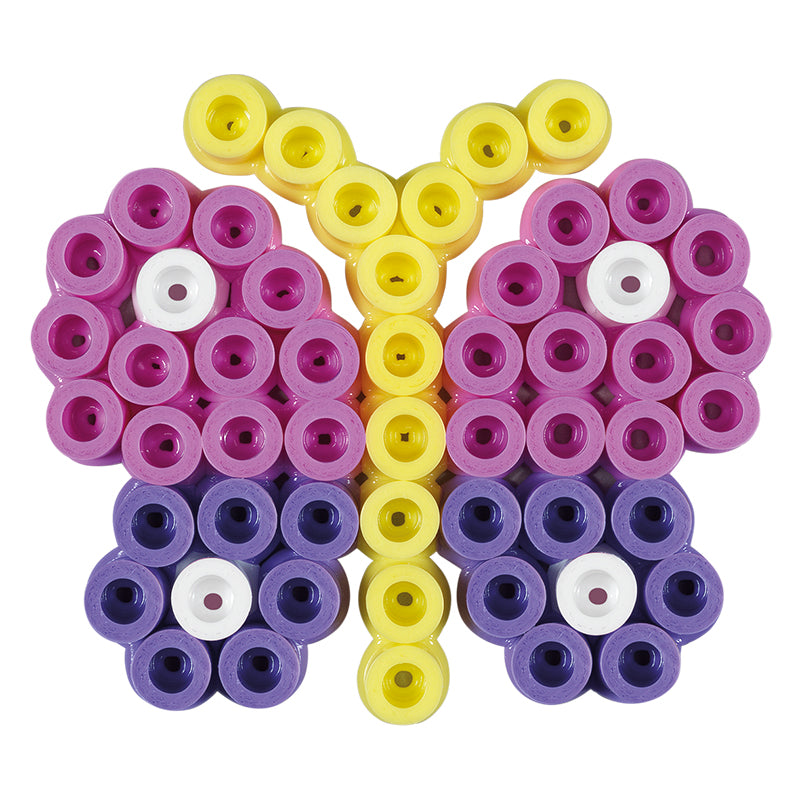 Hama perlepladesæt, Sommerfugl + 100 perler