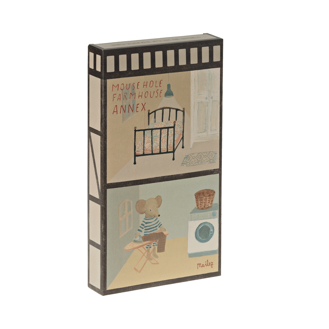 Maileg Dukkehus til mus, Mouse hole, Bondehus - anneks