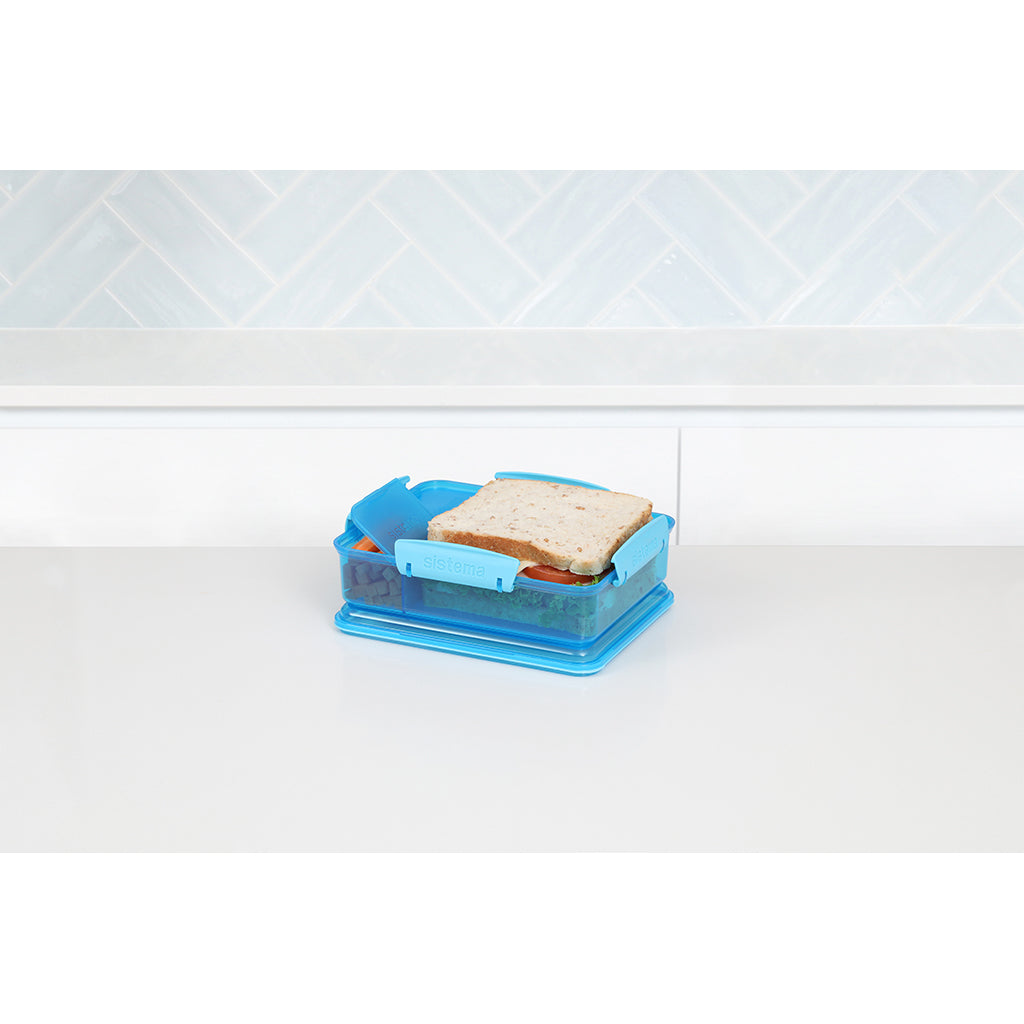 Sistema Snack Attack Duo lunch 975 ml, Blue