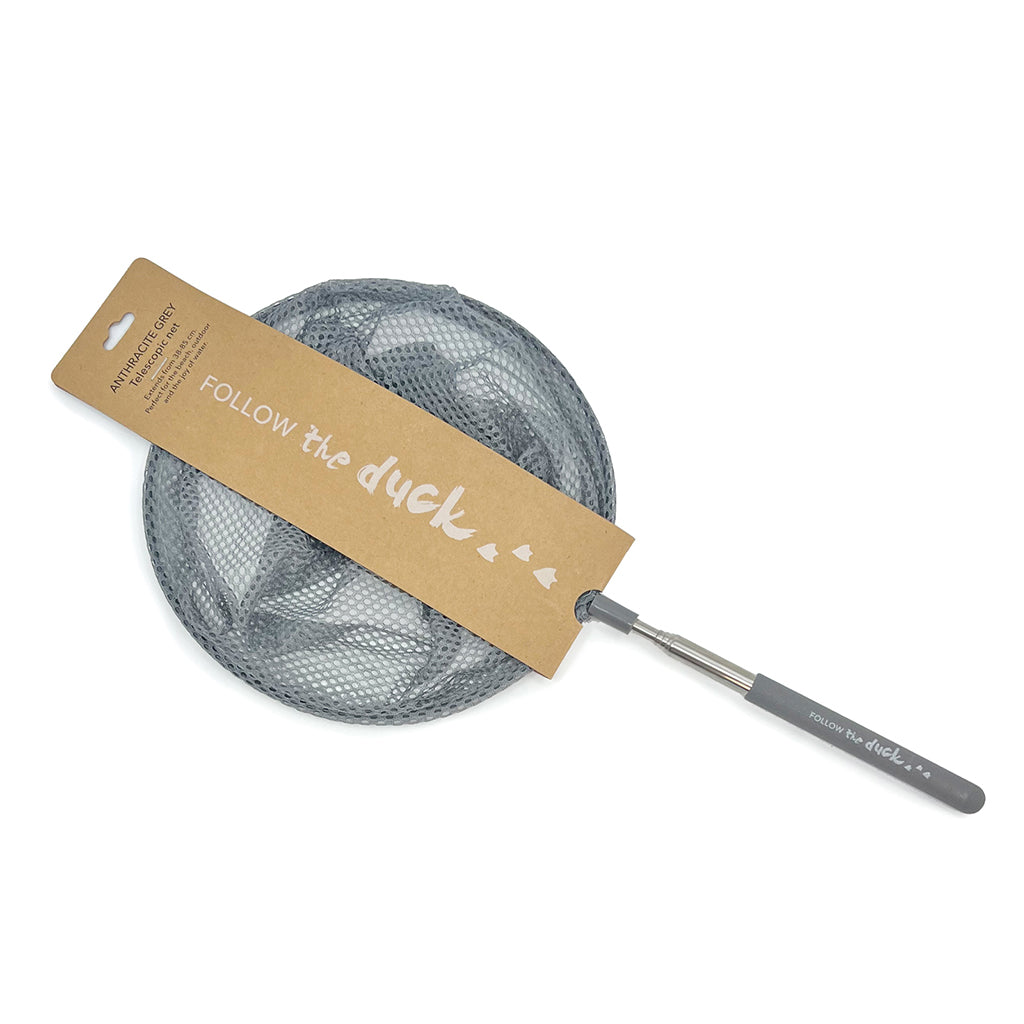 Follow the duck, Teleskopfiskenet - Antracitgrå
