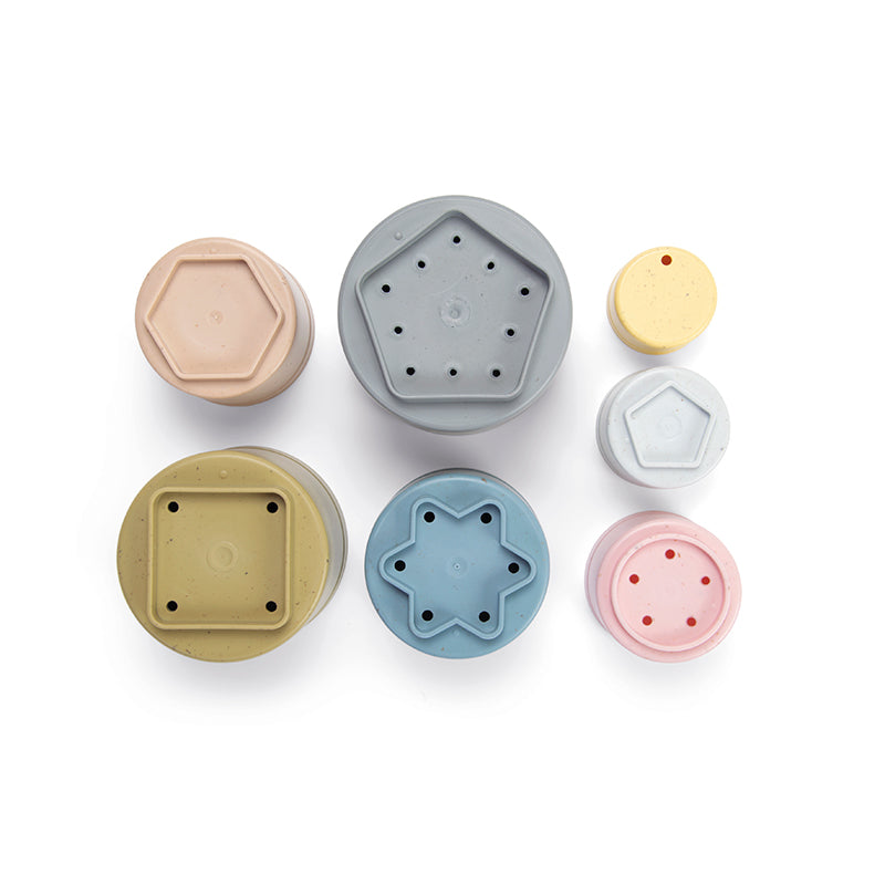 Dantoy Bioplast Tiny Byggebægre, Svanemærket - Fra 6 mdr.