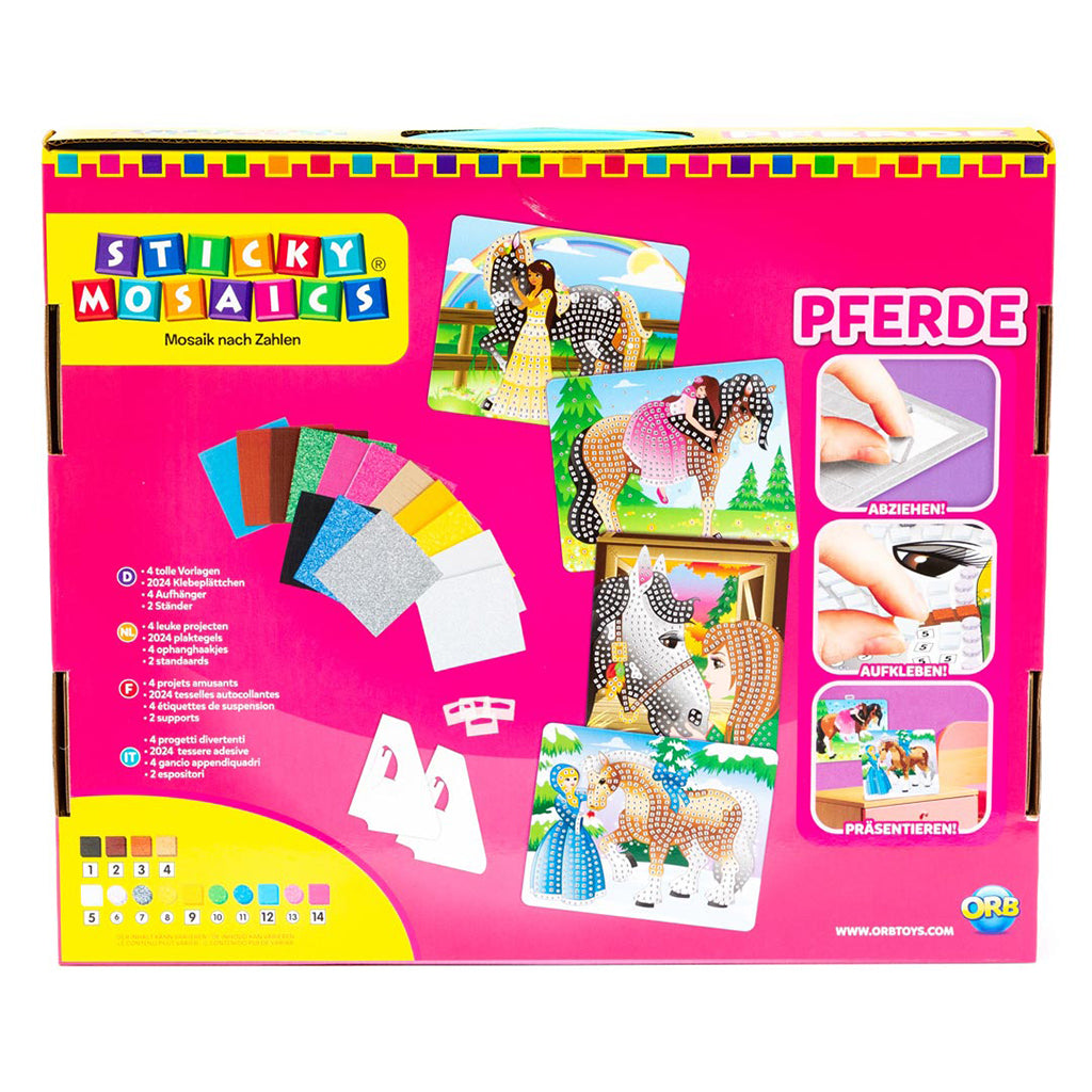 Sticky Mosaics Heste