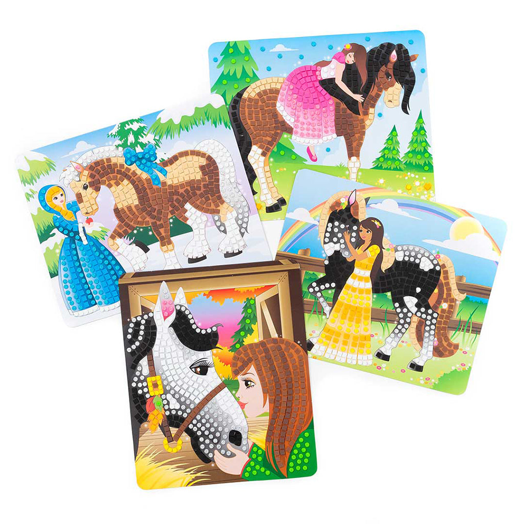 Sticky Mosaics Heste