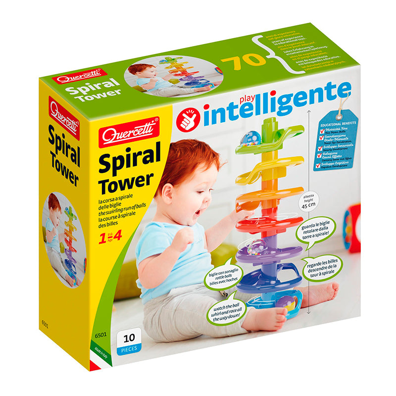 Quercetti kuglebane, Spiral tower