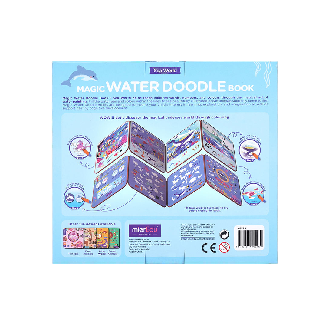 mierEdu, Mal med vand malebog, Havet