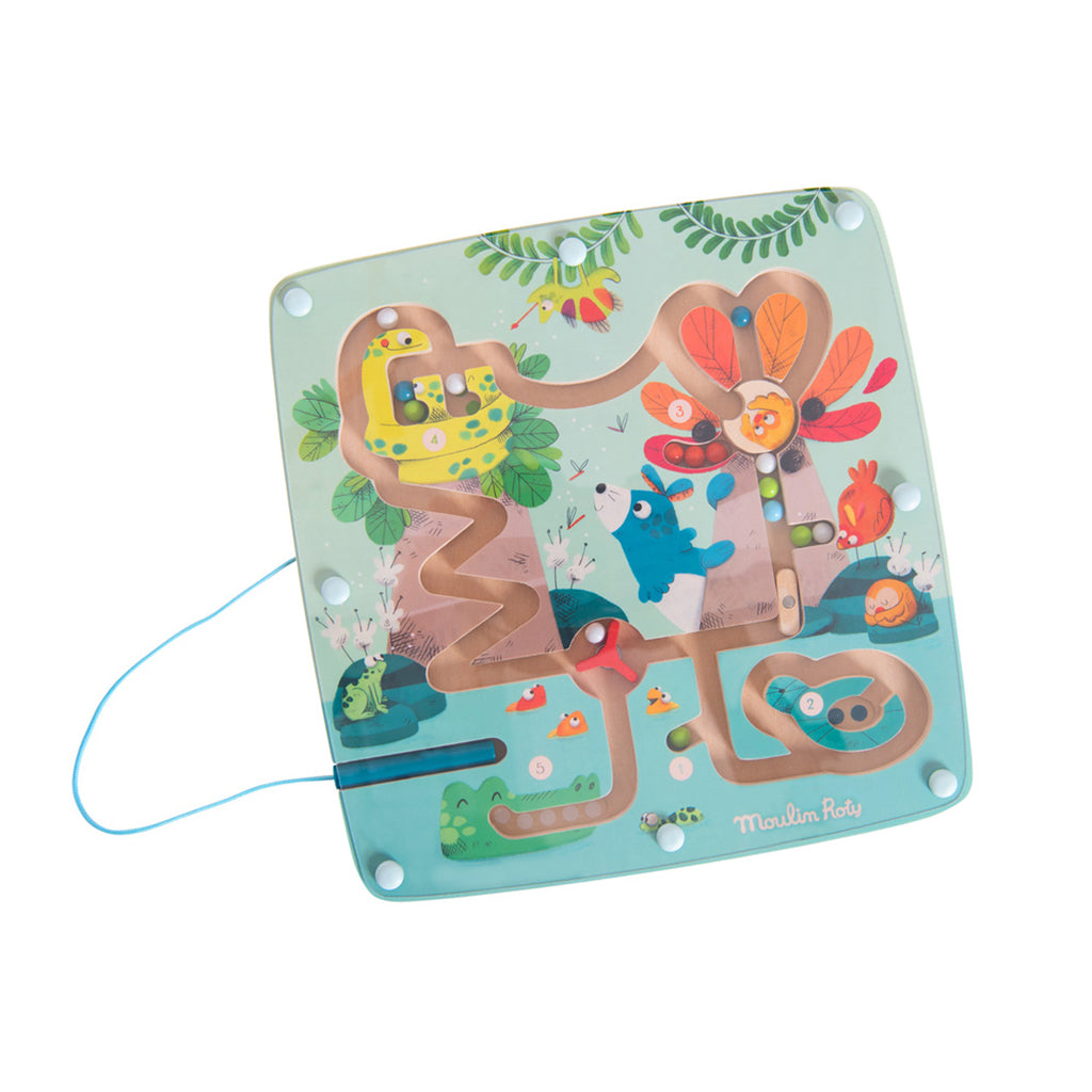 Moulin Roty Magnetisk kuglelabyrint