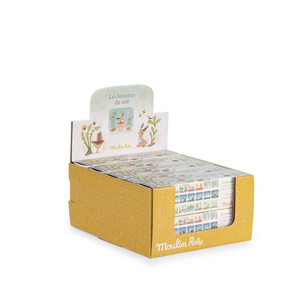 Moulin Roty lygte skyggespil, Fortæl en historie - Trois Petits Lapins