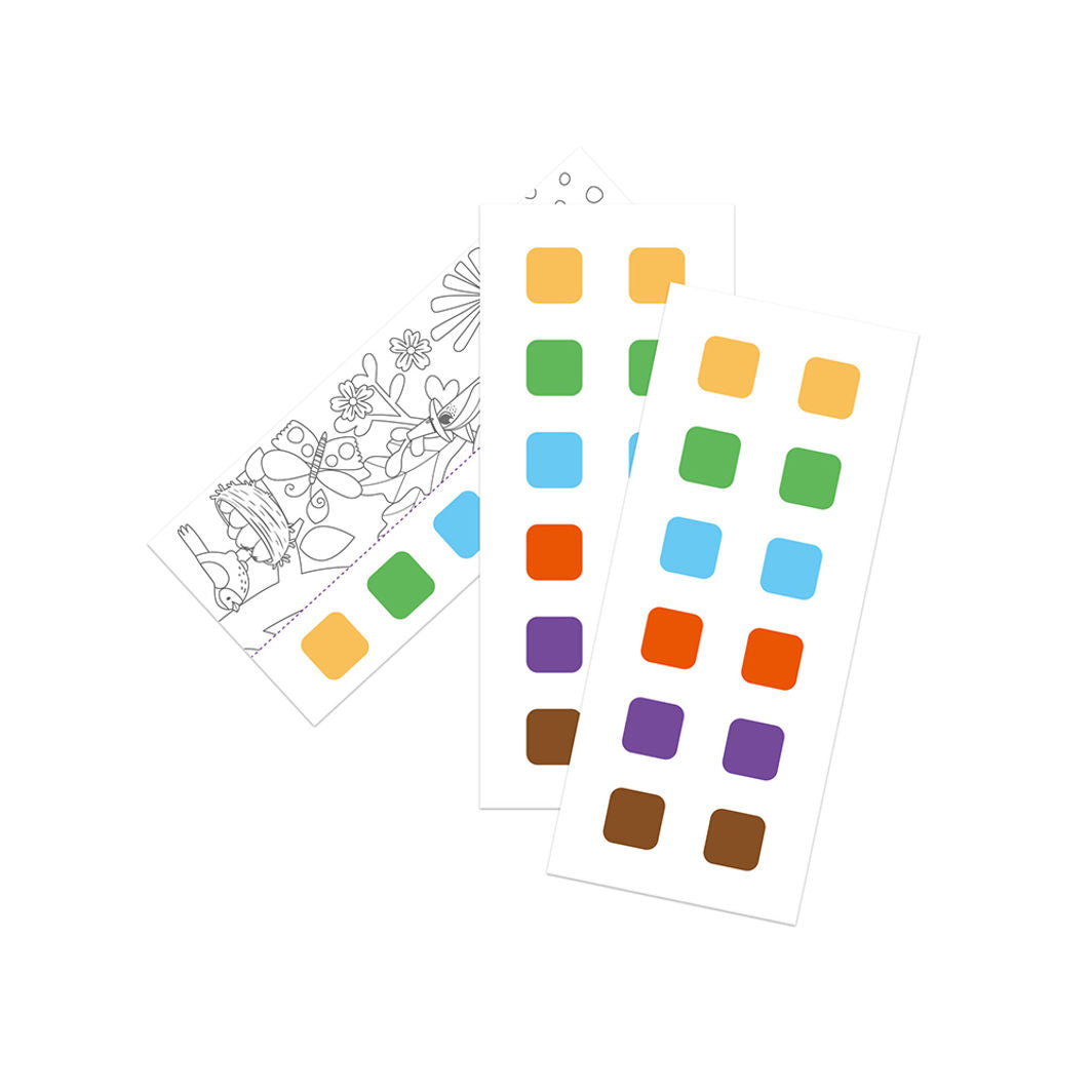 mierEdu, Vandfarve malehæfte - Dyrevenner