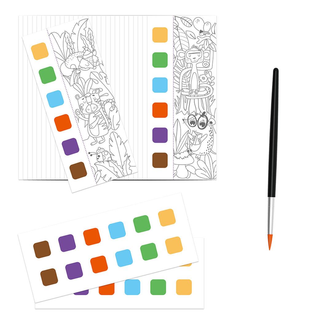 mierEdu, Vandfarve malehæfte - Dyrevenner