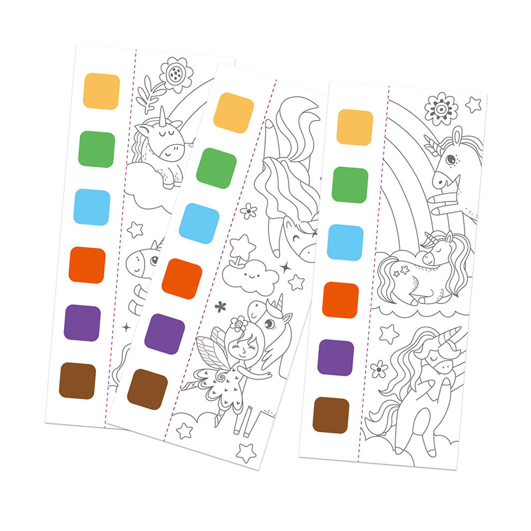 mierEdu, Vandfarve malehæfte - Fantasiverden