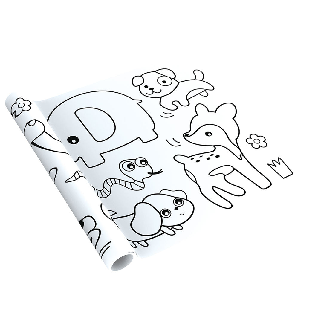 mierEdu, Kæmpebanner til farvelægning - Dyr