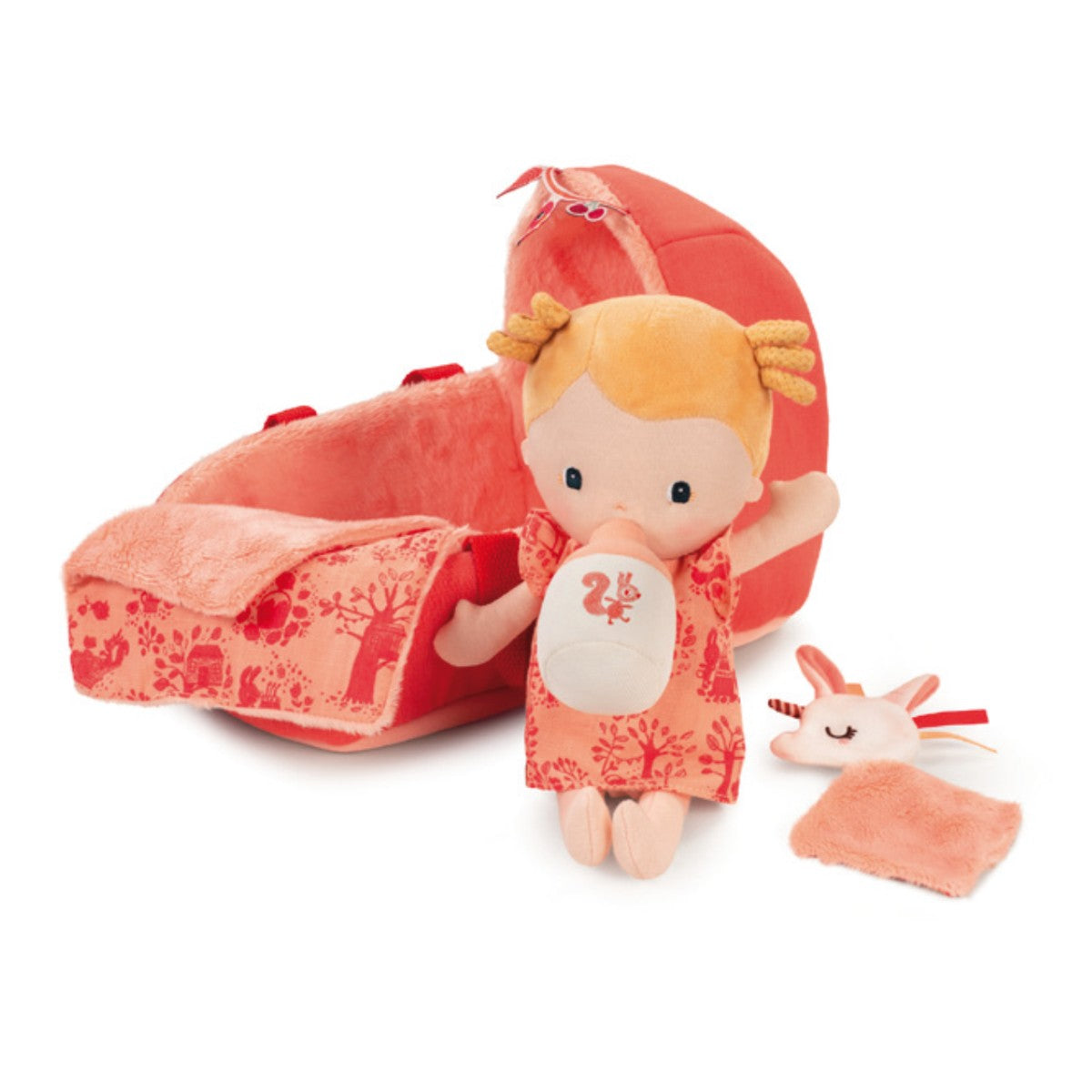 Lilliputiens blød babydukke i dukkelift, Lena