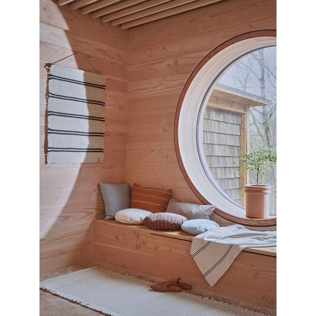 OYOY Kyoto Pude, Rund - Stor - Blue/Red