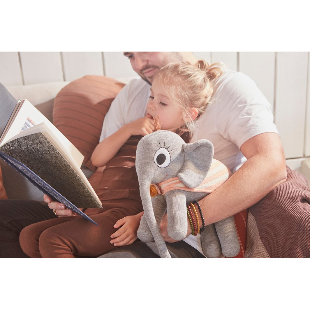 OYOY Tøjdyr, Ramboline Elefant - Grå