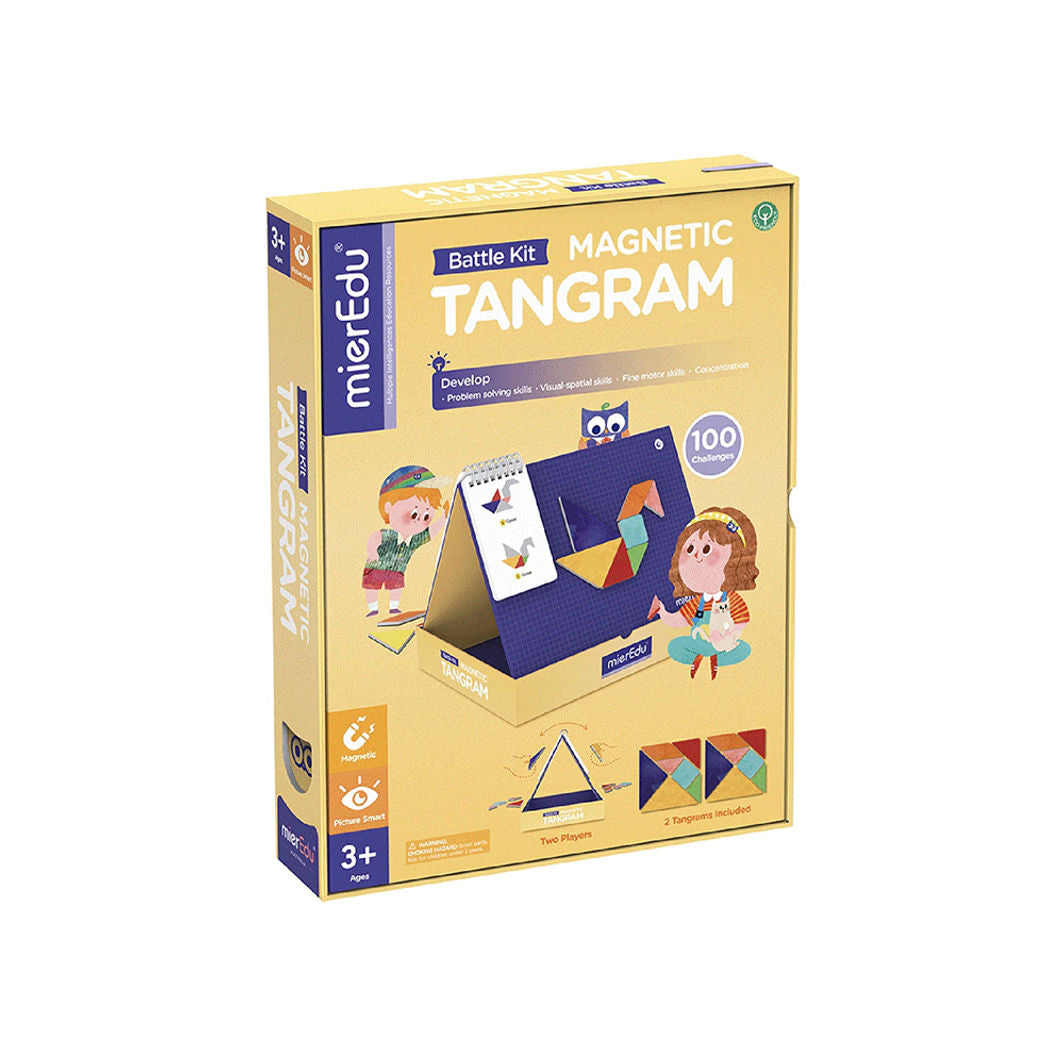 mierEdu, Spil - Magnetisk Tangram - Duel sæt