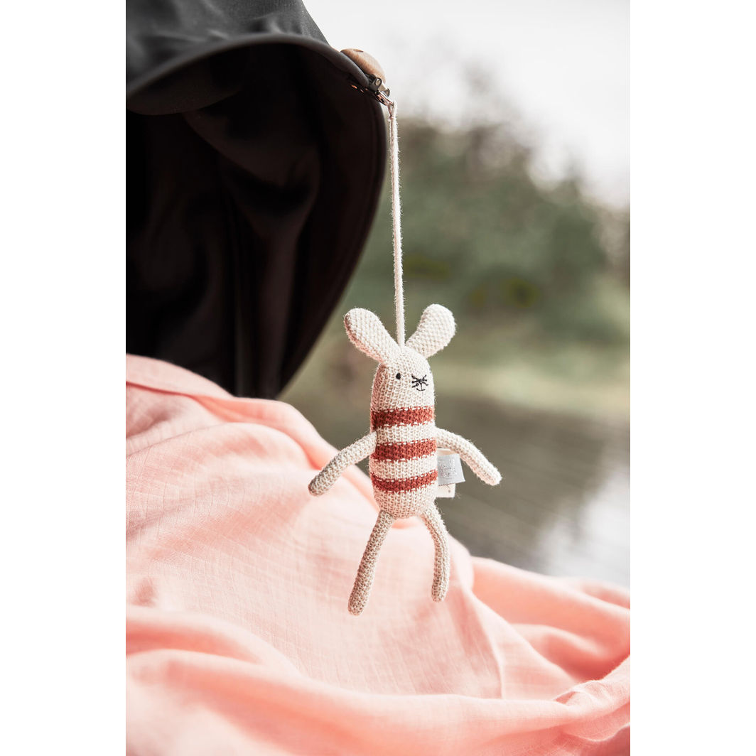 OYOY Barnevognsophæng, Musetti Mus - Off White /Melange