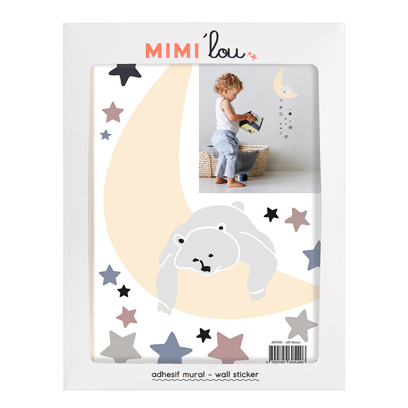 Mimi lou wallsticker, Moon