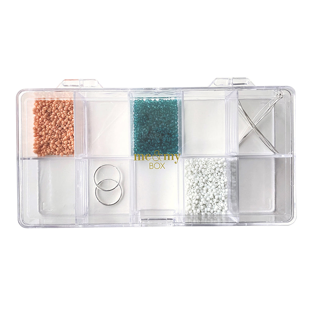 Me & My Box, DIY box, Smykke Kit Øreringe - Sølvbelagt 925