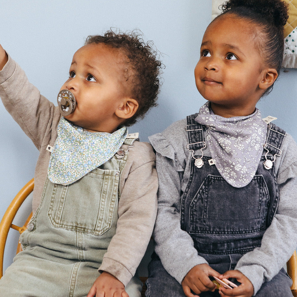 Bibs Liberty Bandana Bib, Capel Fossil Grey