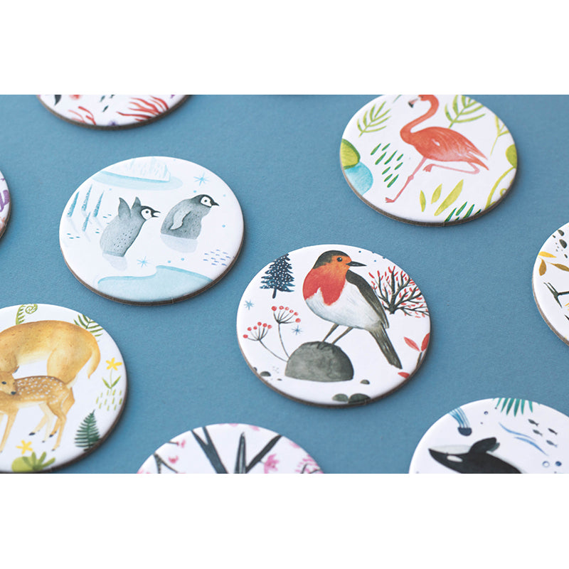 Londji huskespil, Wildlife - 32 brikker