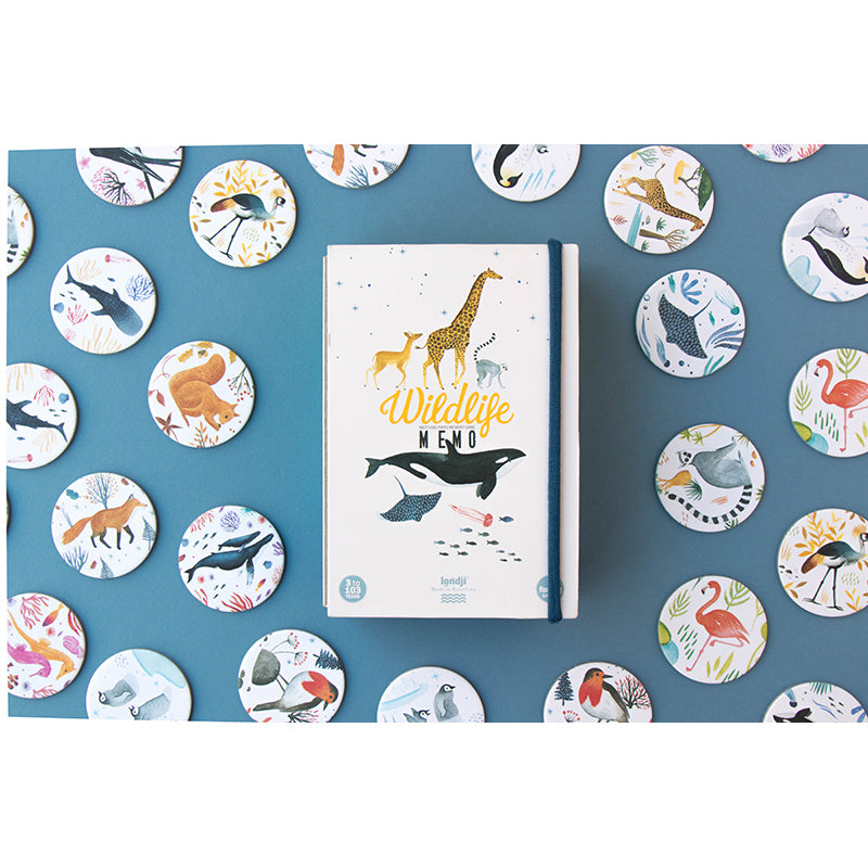 Londji huskespil, Wildlife - 32 brikker