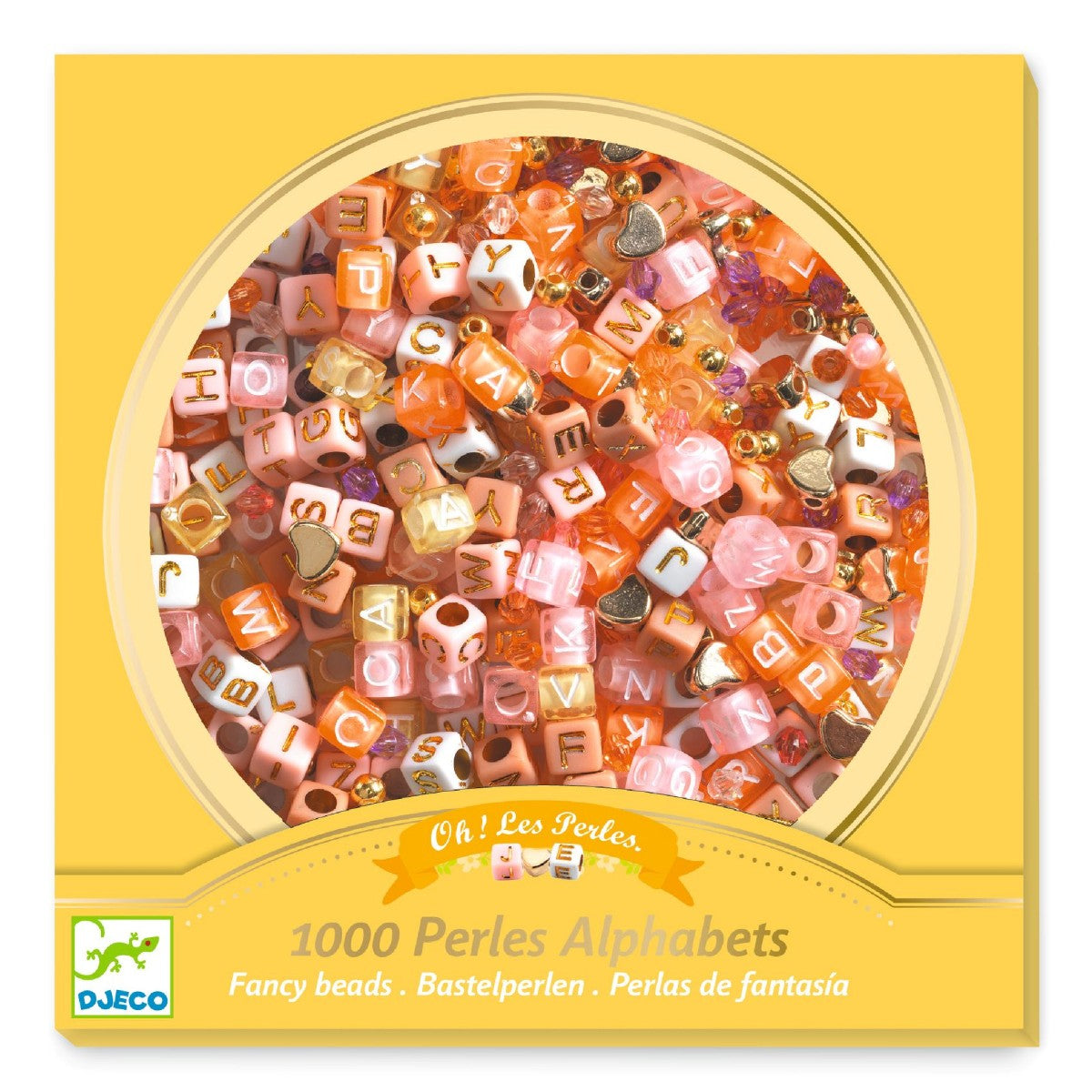 Djeco Perler, Alfabet, Guld