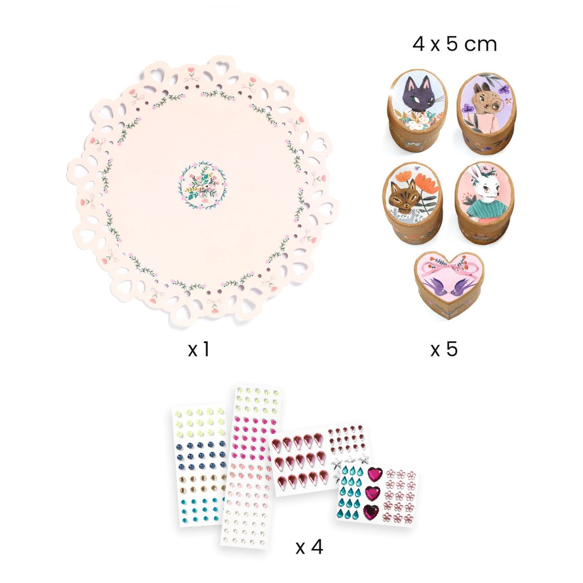Djeco DIY - 5 mini æsker