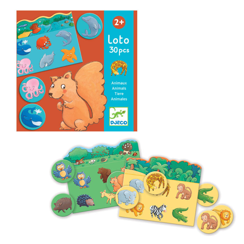 Djeco mit første billedlotteri med dyr