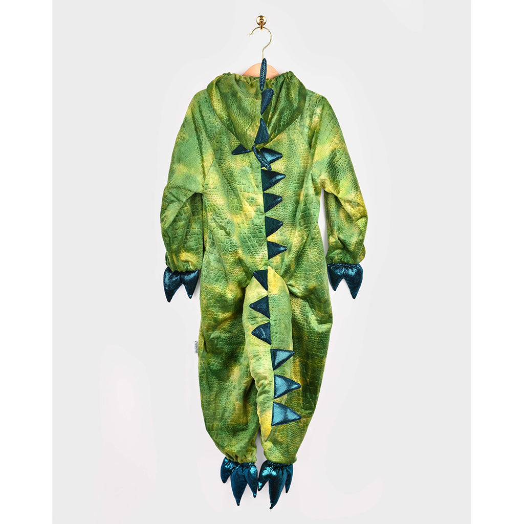 Den goda Fen dyrekostume, Dinosaur jumpsuit - 3-5 år