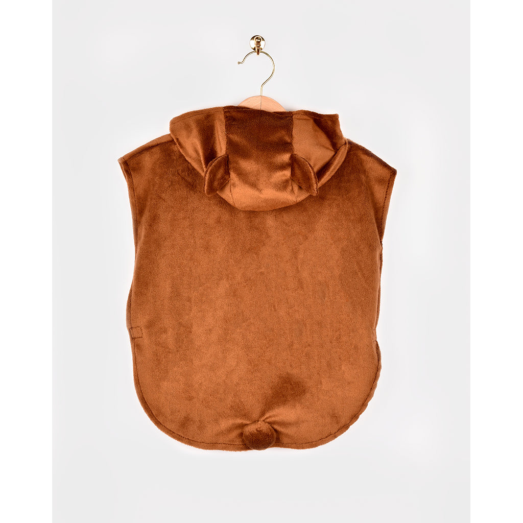 Den goda Fen dyrekostume, Bjørne kappe - str. 1-4 år