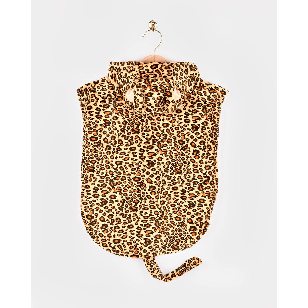 Den goda Fen dyrekostume, Leopard kappe - str. 1-4 år