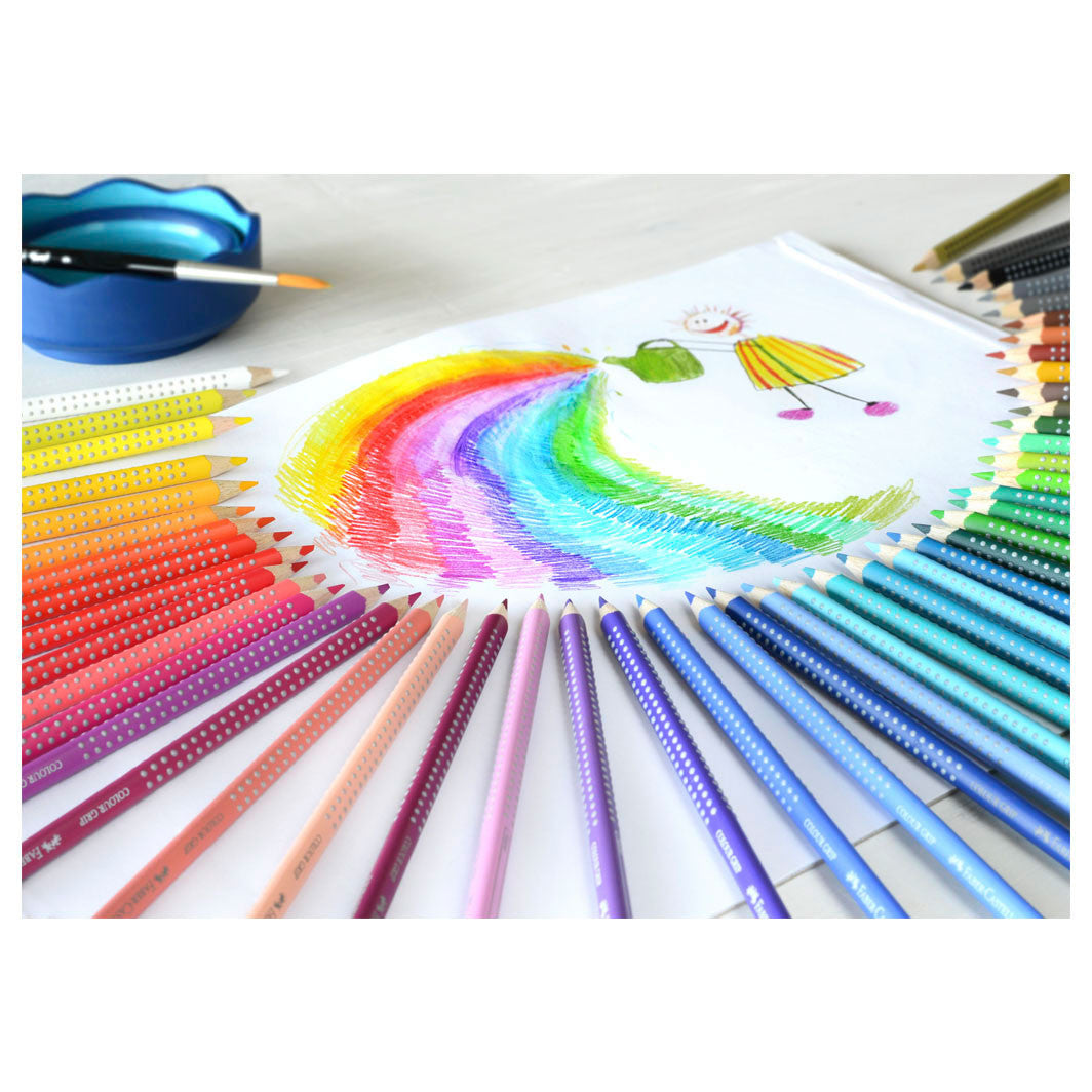 Faber-Castell 48 stk. Grip akvarel farveblyanter